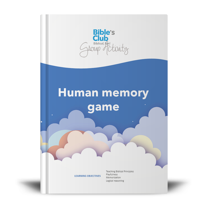 Group Activities for Children's Ministry: Human memory game